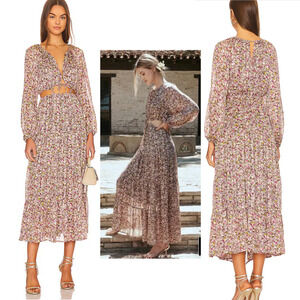 Astr The Label Freya Floral Maxi Dress